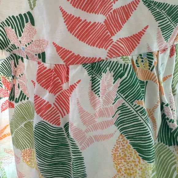 Tori Richard Tropical Resort Wear Maxi Dress Small - Picture 5 of 5